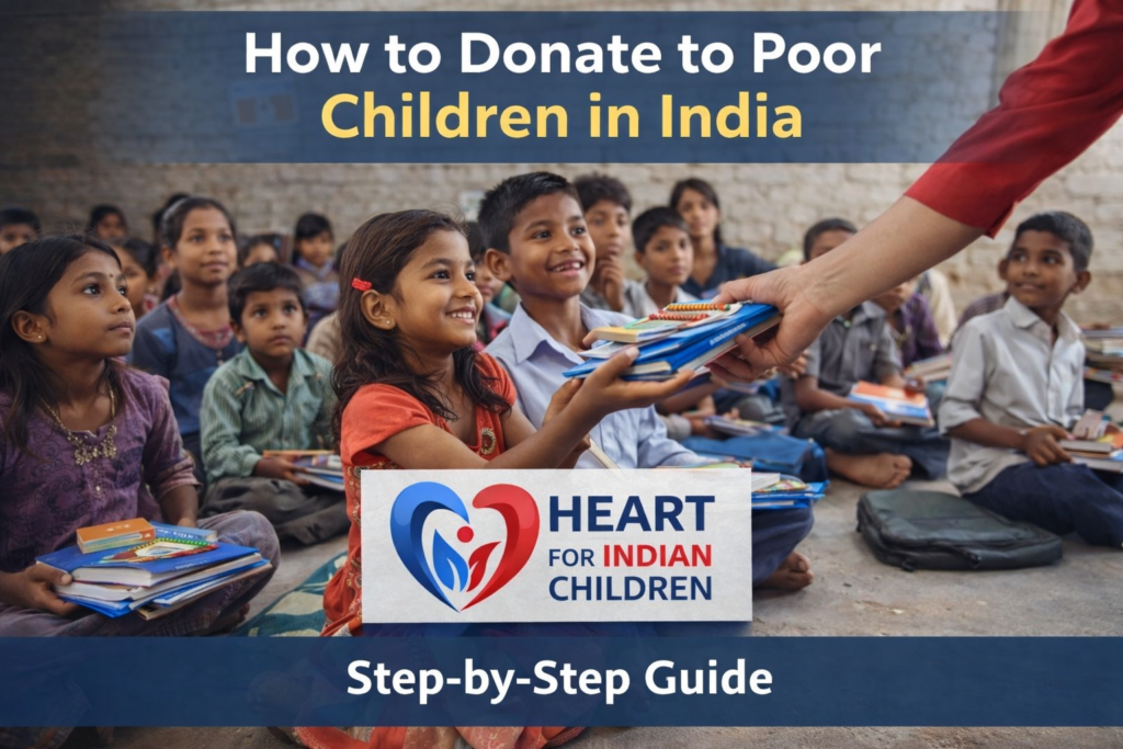 Donate to Poor Children in India